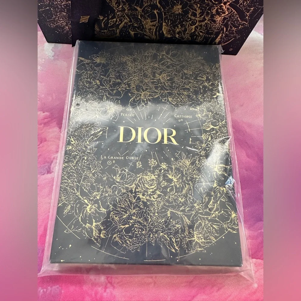 Limited Edition Celestial Notebook with Bag (NIB; Navy/Gold; 7x5 inches)